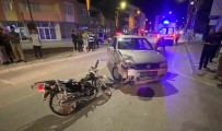 Konya'da Otomobil Ile Motosiklet Çarpisti Açiklamasi 2 Yarali