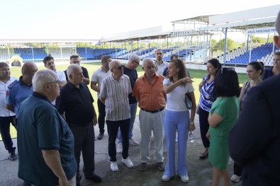 Ortaköy Er Meydani 9. Yuntdagi Yagli Pehlivan Güreslerine Hazirlaniyor