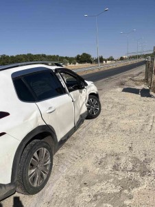 Siirt'te Maddi Hasarli Trafik Kazasi