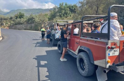 Alanya'da Safari Araçlari Denetlendi