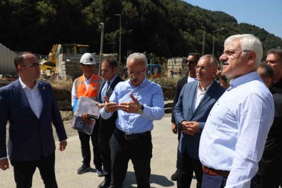 Bakan Uraloglu 19 Eylül'ü Isaret Etti Açiklamasi 'Tünelin 67 Metrelik Çelik Yapi Imalatinda 27 Metre Ilerleme Sagladik'