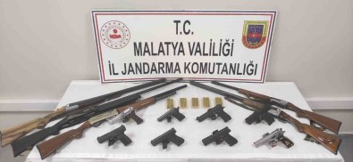 Malatya'da Ruhsatsiz Silah Ticareti Operasyonu Açiklamasi 6 Süpheli Gözaltinda