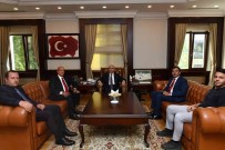 Pütürge Belediye Baskani Sülük, Emniyet Genel Müdürü'nü Ziyaret Etti