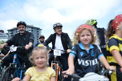 Trabzon'da Arsin-Santa Dag Bisikleti Maratonu Düzenlendi