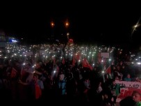 Binlerce Erzurumlu Gazze Için Yürüdü