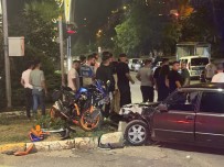 Otomobil Ile Motosiklet Kavsakta Çarpisti Açiklamasi 1 Yarali