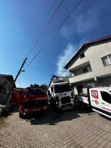 Devrek Ilçesinde Korkutan Yangin