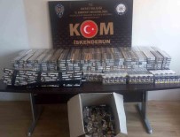 Hatay'da Durdurulan Araçtan 4 Bin 90 Paket Kaçak Sigara Çikti Haberi