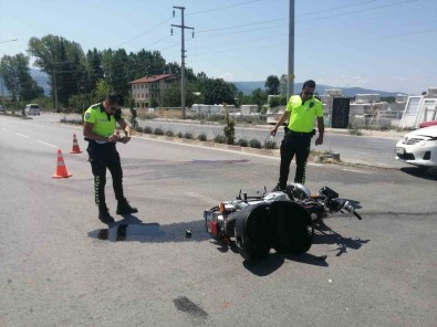 Tokat'ta Kaza Yapan Motosiklet Sürücüsü Hayatini Kaybetti