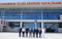Valiler, Çukurova Uluslararasi Havalimani'nda Incelemelerde Bulundu