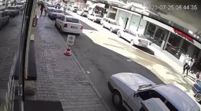 Adana'da Deprem Sonrasi Panik Güvenlik Kamerasinda