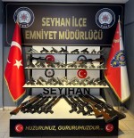 Adana'da Polis 44 Silah Ele Geçirirken 247 Aranan Sahsi Yakaladi