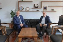 Baskan Palancioglu'ndan Yeni Kaymakam Arisoy'a Hayirli Olsun Ziyareti