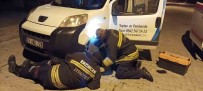 Otomobilin Kaputuna Giren Kediyi Itfaiye Kurtardi Haberi