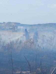 Samandag'da Çikan Çalilik Yangini Söndürüldü