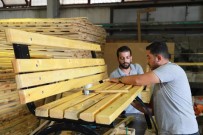 Ahsap Imalat Atölyesi Kent Mobilyalari Üretimine Devam Ediyor Haberi