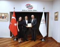 Siirt TSO Baskani Kuzu, ATO Baskani Baran Ile Görüstü Haberi
