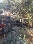 Zeytinlige Uçan Patpattaki 2 Kisi Yaralandi Haberi