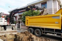 450 Metre Yagmur Suyu Hatti Çekiliyor Haberi