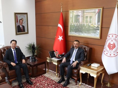 Çin Büyükelçisi Liu Shaobin, Zonguldak'ta