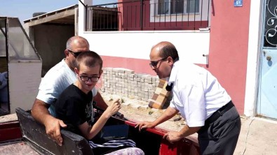 Engelli Baba Ve Oglun Yol Sorunu Çözüldü