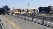 Mardin'de Iki Tir Çarpisti Açiklamasi 2 Yarali
