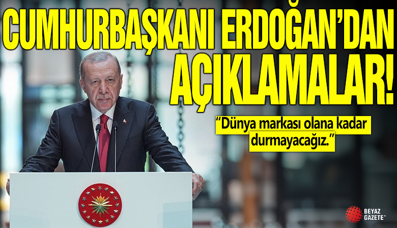 Cumhurbaşkanı Erdoğan, turizm hedefini rakamlarla tek tek açıkladı