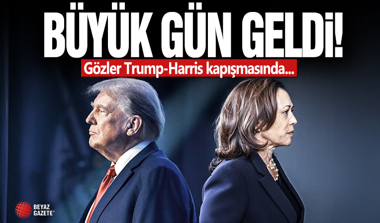 Büyük gün geldi: Gözler Trump-Harris kapışmasında