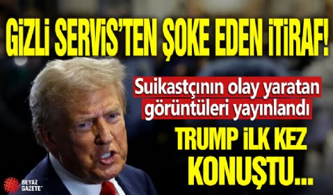 Suikastçının olay yaratan görüntüleri yayınlandı: Gizli Servis’ten şoke eden itiraf! Trump ilk kez konuştu…