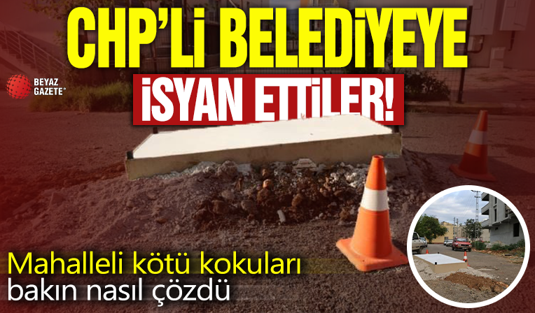 Mahalleliden kötü kokuya ilginç çözüm! 7 yıldır bu kokuyla yaşıyorlar