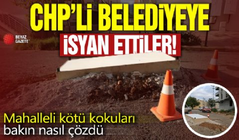 Mahalleliden kötü kokuya ilginç çözüm! 7 yıldır bu kokuyla yaşıyorlar