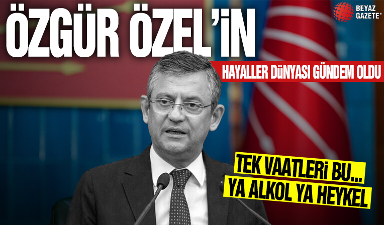 Özgür Özel'le hayaller dünyası! Komik vaatleri gündem oldu