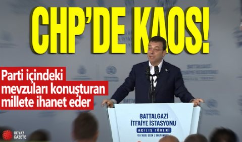 CHP'de kaos! 'Parti içindeki mevzuları konuşturan millete ihanet eder'