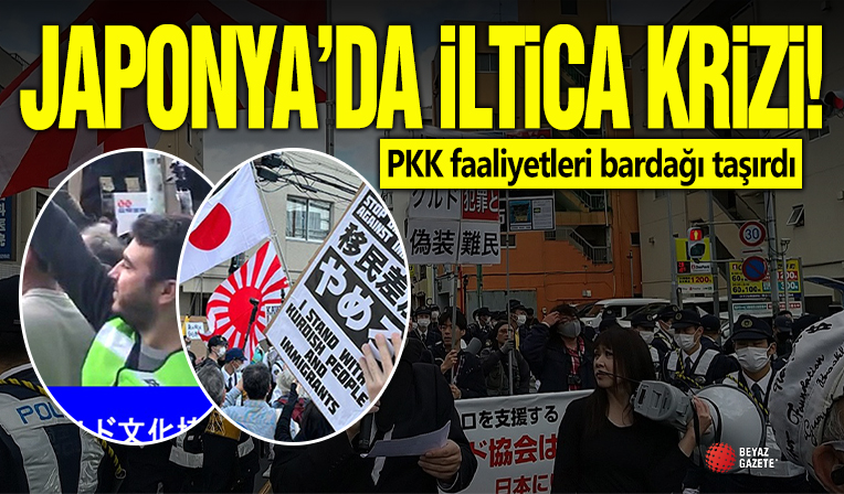 Japonya'da iltica krizi! PKK faaliyetleri bardağı taşırdı