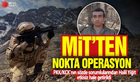 MİT'ten Kuzey Irak'ta nokta operasyon! Sözde sorumlu etkisiz hale getirildi