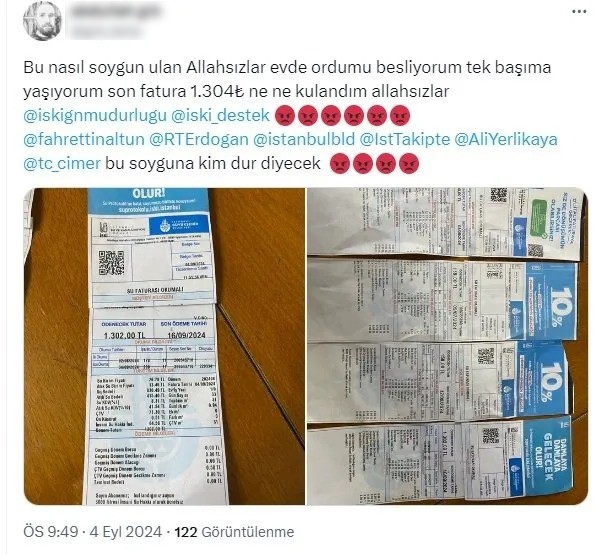 İSKİ fatura soygunu vatandaşı canından bezdirdi: CHP’li İBB Belediyesi yasak sınırı hiçe sayıyor!