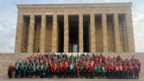Yargıtay üyeleri adli yıl açılışı dolayısıyla Anıtkabir'i ziyaret etti