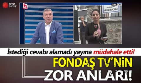 Halk TV'nin zor anları…Küçükkaya, istediği cevabı alamayınca yayına müdahale etti!