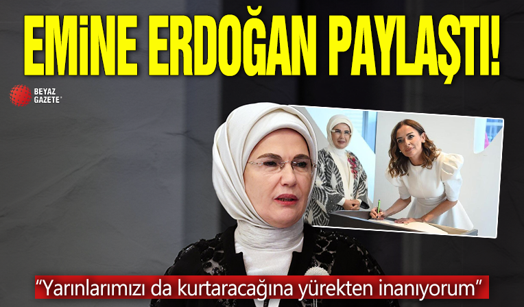 Emine Erdoğan paylaştı! 'Küresel Sıfır Atık İyi Niyet Beyanı'