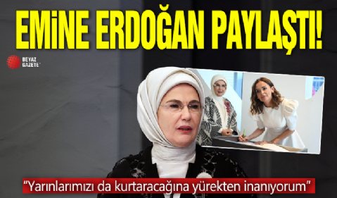 Emine Erdoğan paylaştı! 'Küresel Sıfır Atık İyi Niyet Beyanı'