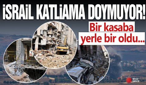 İsrail'in Lübnan saldırılarındaki Ayn kasabası yerle bir oldu