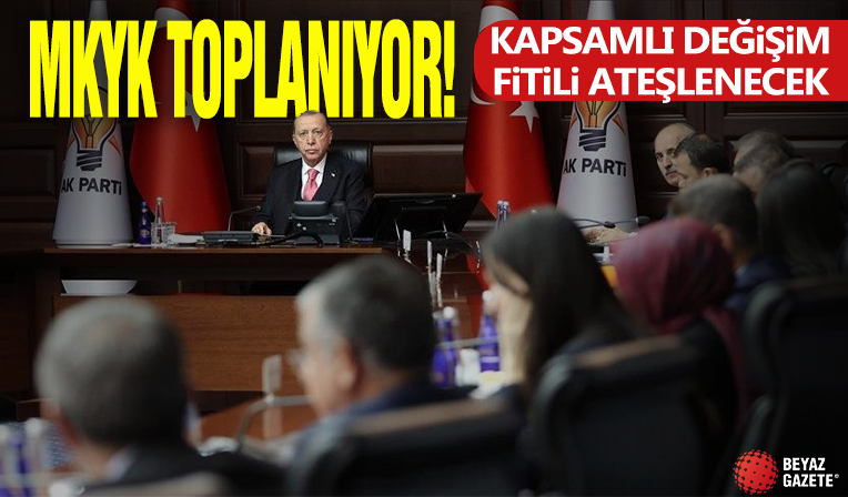 AK Parti'de MYK toplanıyor! Kapsamlı değişimin fitili ateşlenecek