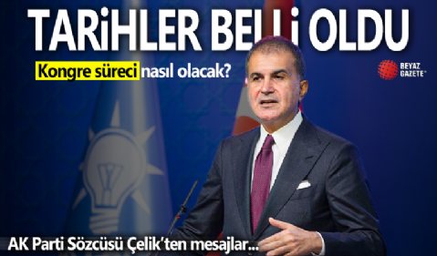 AK Parti Sözcüsü Ömer Çelik'ten önemli açıklamalar