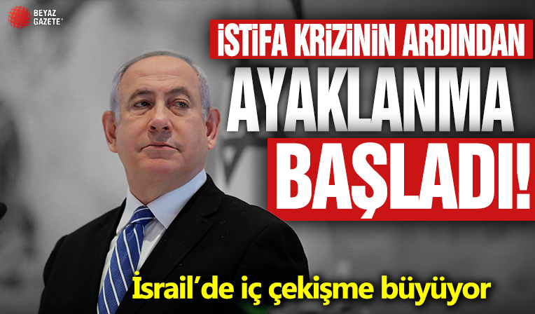 İstifa krizinin ardından ayaklanma başladı: İsrail’de iç çekişme büyüyor!