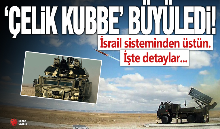 'Çelik Kubbe' büyüledi! Yapay zekalı ilk sistem