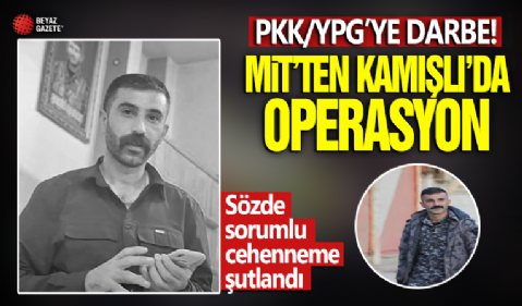 MİT'ten Kamışlı'da operasyon: Metin Dinç öldürüldü