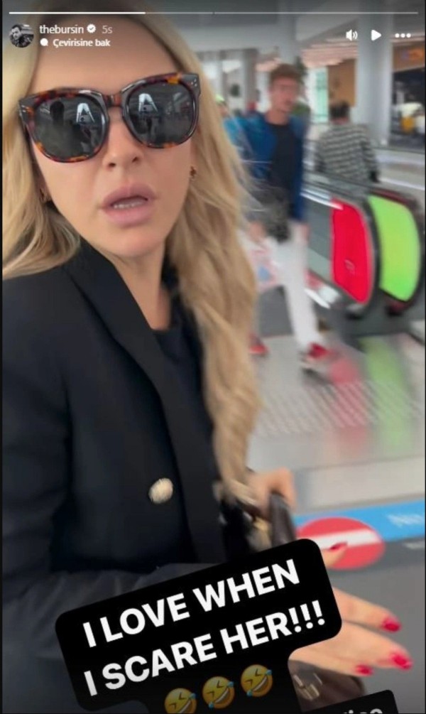 Hadise'yi korkutan şaka!
