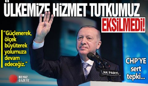 Cumhurbaşkanı Erdoğan AK Parti Denizli 8. Olağan İl Kongresi'nde konuşuyor