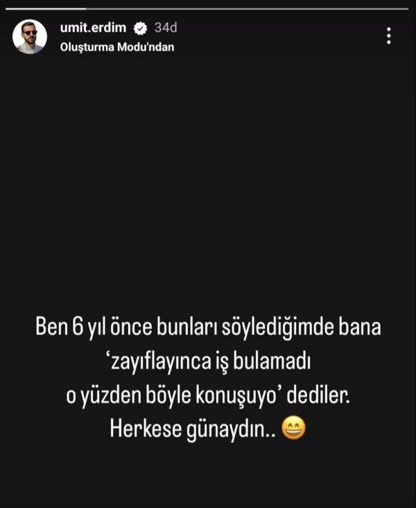 Ümit Erdim'den çarpıcı açıklama!