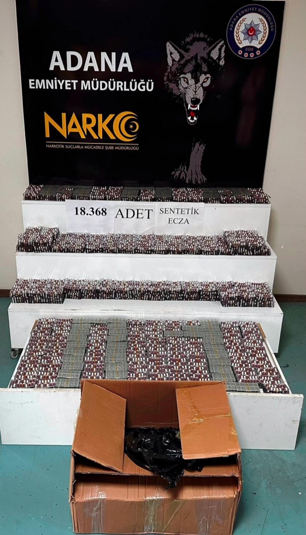 Adana'da evinde 18 bin uyuşturucu hap ele geçirilen şahıstan ilginç savunma